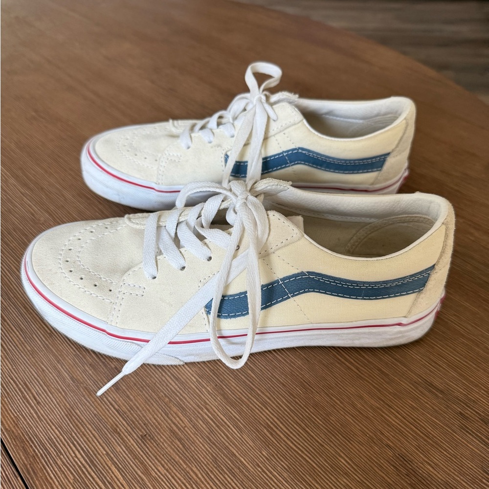 Vans Yellow and Blue Casual Sneakers